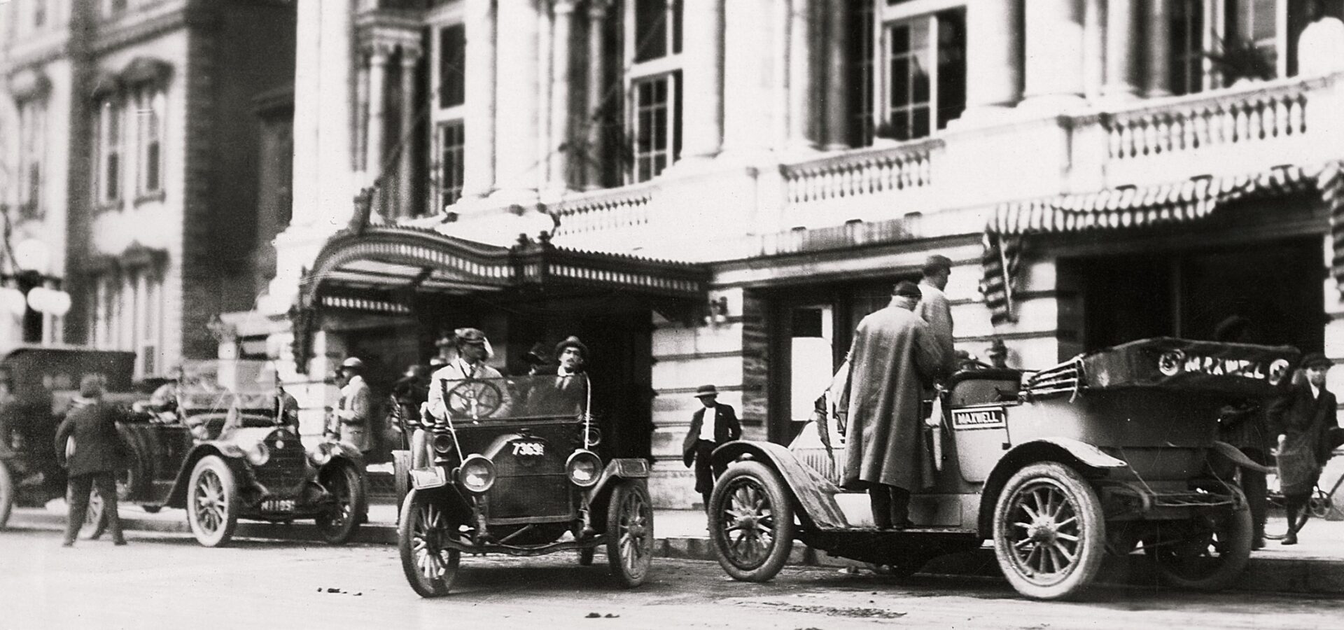 Old photo of The Hermitage exterior