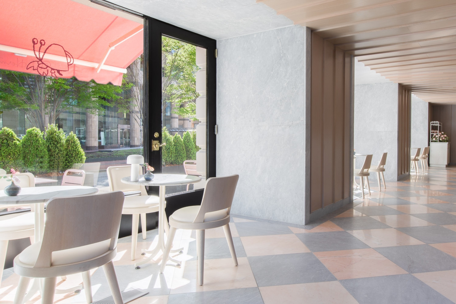 The Pink Hermit Cafe - Terrace View