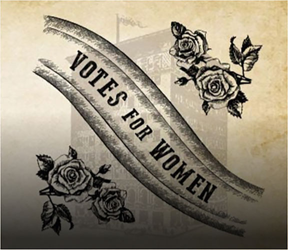 votes for women graphic